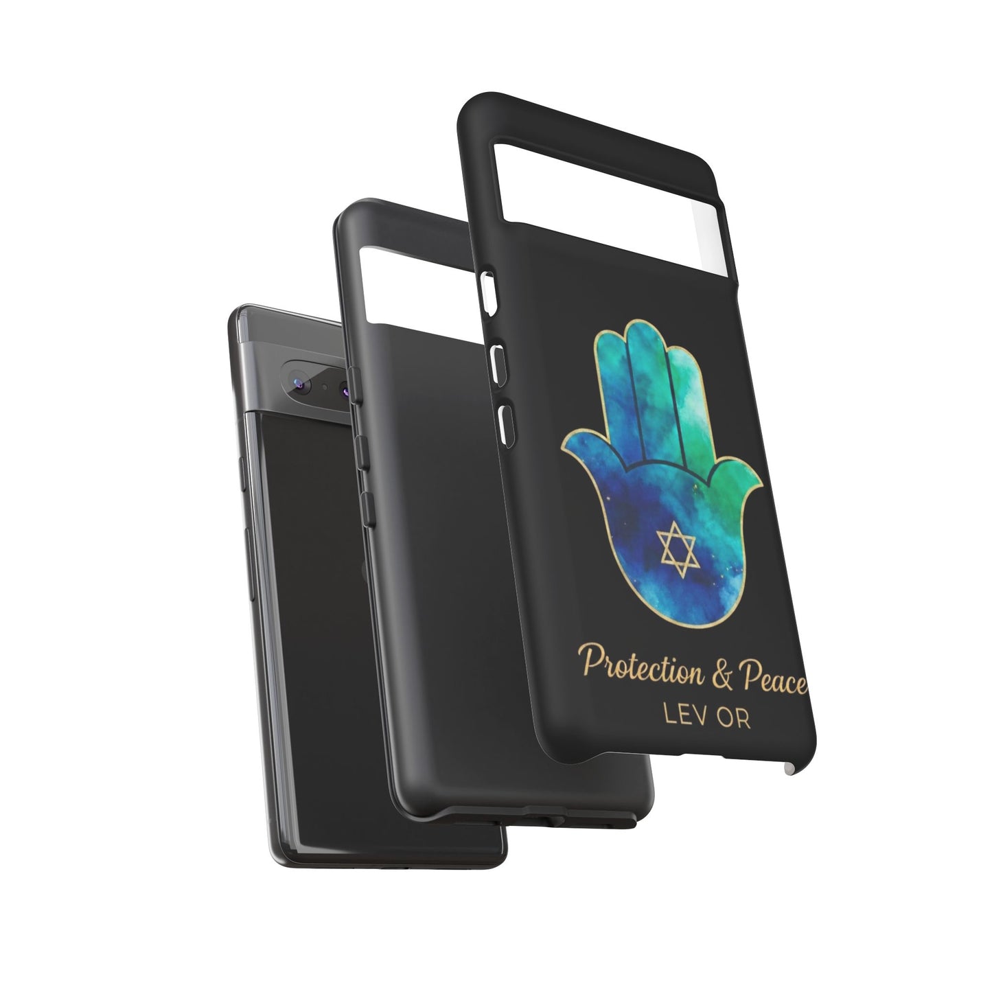 Protection and Peace Premium Black Edition Phone Case
