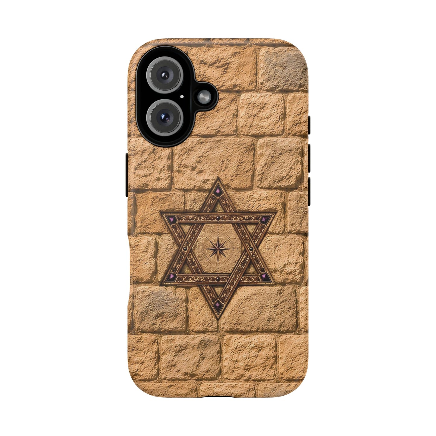 Heart of David™ Jerusalem Stone Phone Case