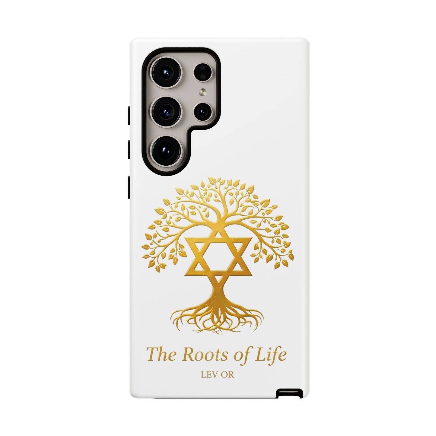 The Irma Collection: Carry Your Roots. Protect What Matters. Pristine White Phone Case
