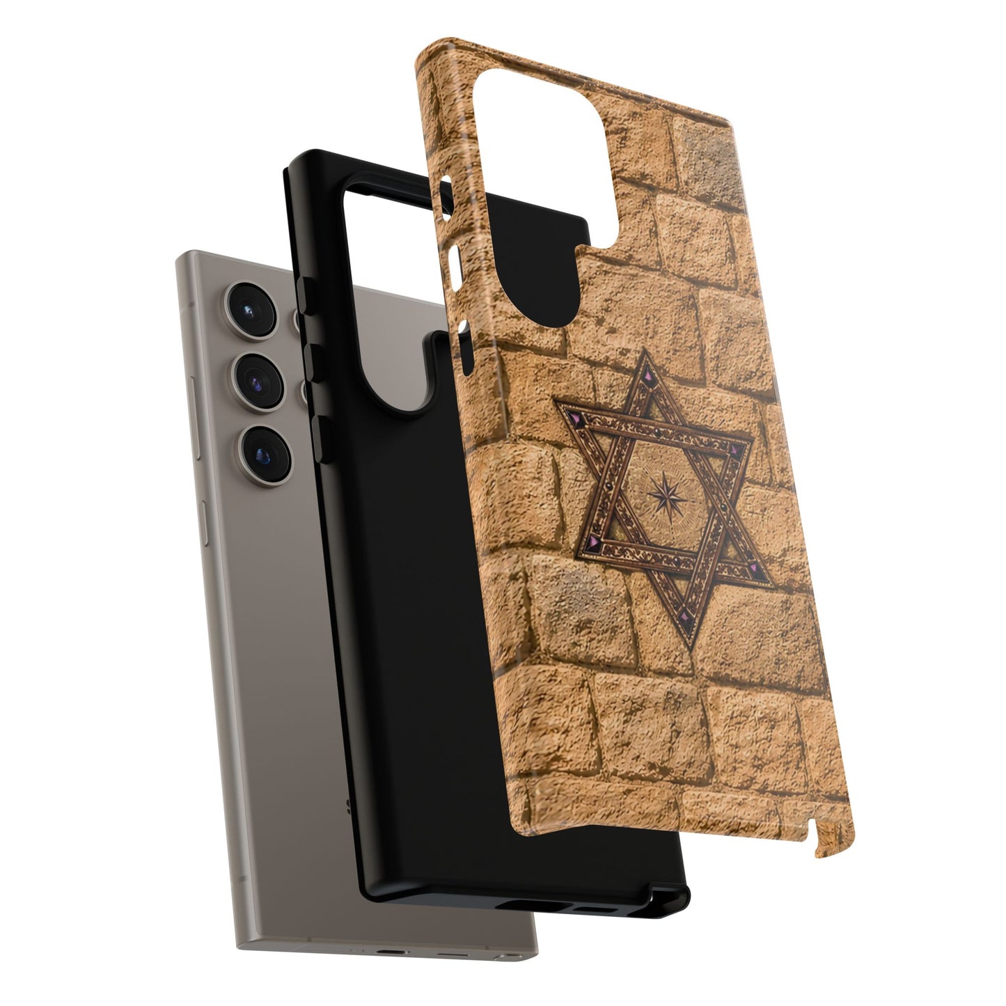 Heart of David™ Jerusalem Stone Phone Case