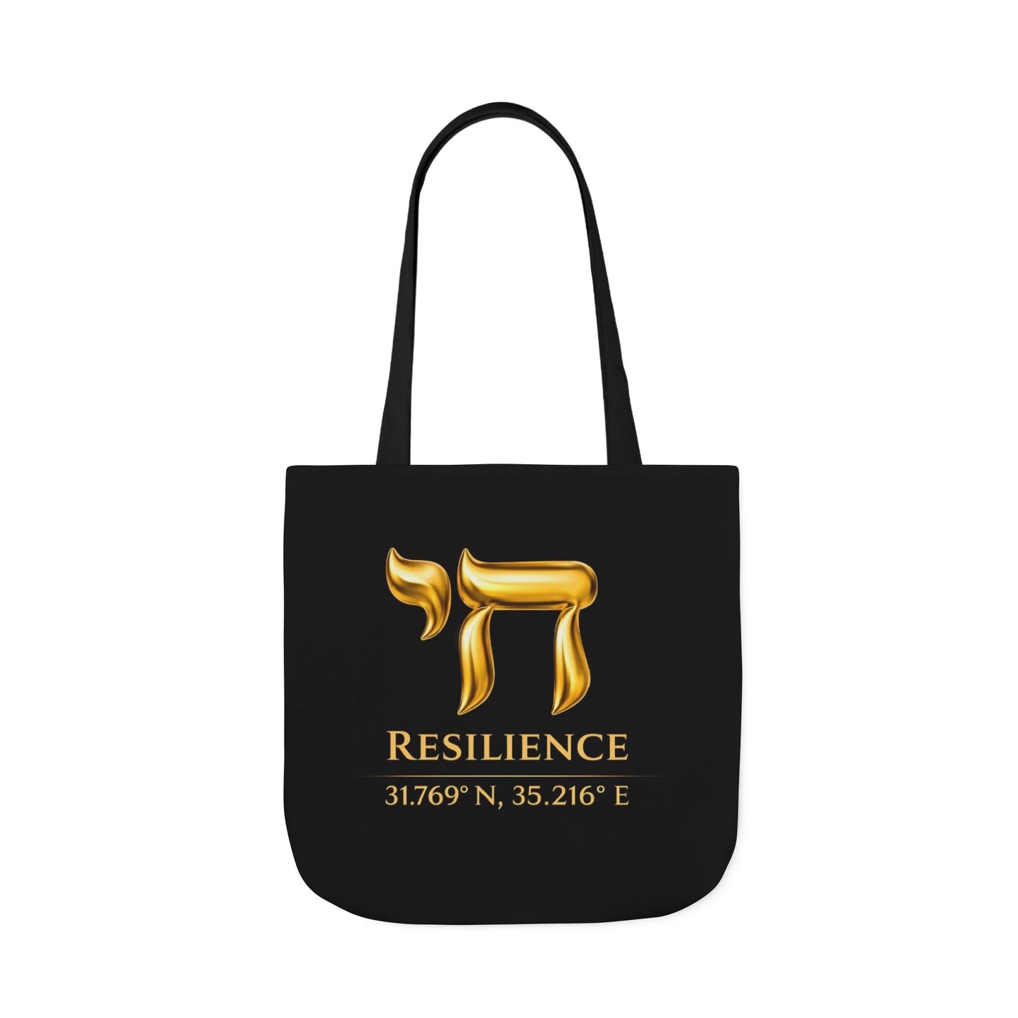 The Resilience Collection.Premium Black Edition Tote Bag