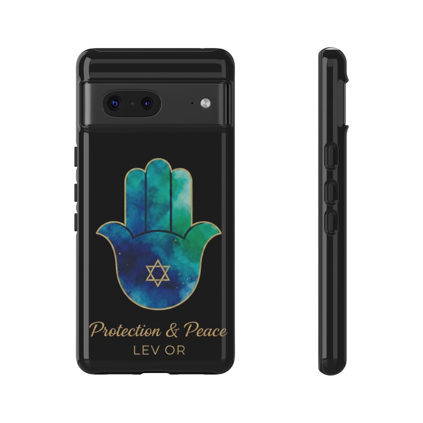 Protection and Peace Premium Black Edition Phone Case