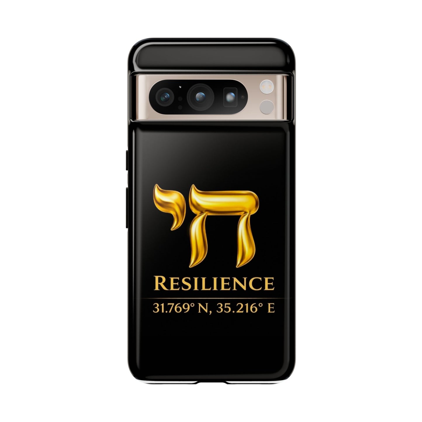 The Resilience Collection.Phone Case. Premium Black Edition. Protect with Purpose