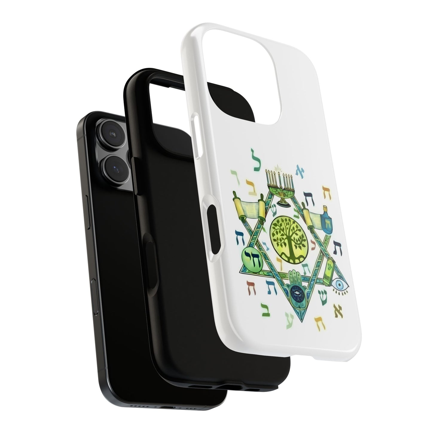 The Covenant Collection. A Legacy in Light. Pristine White Phone Case