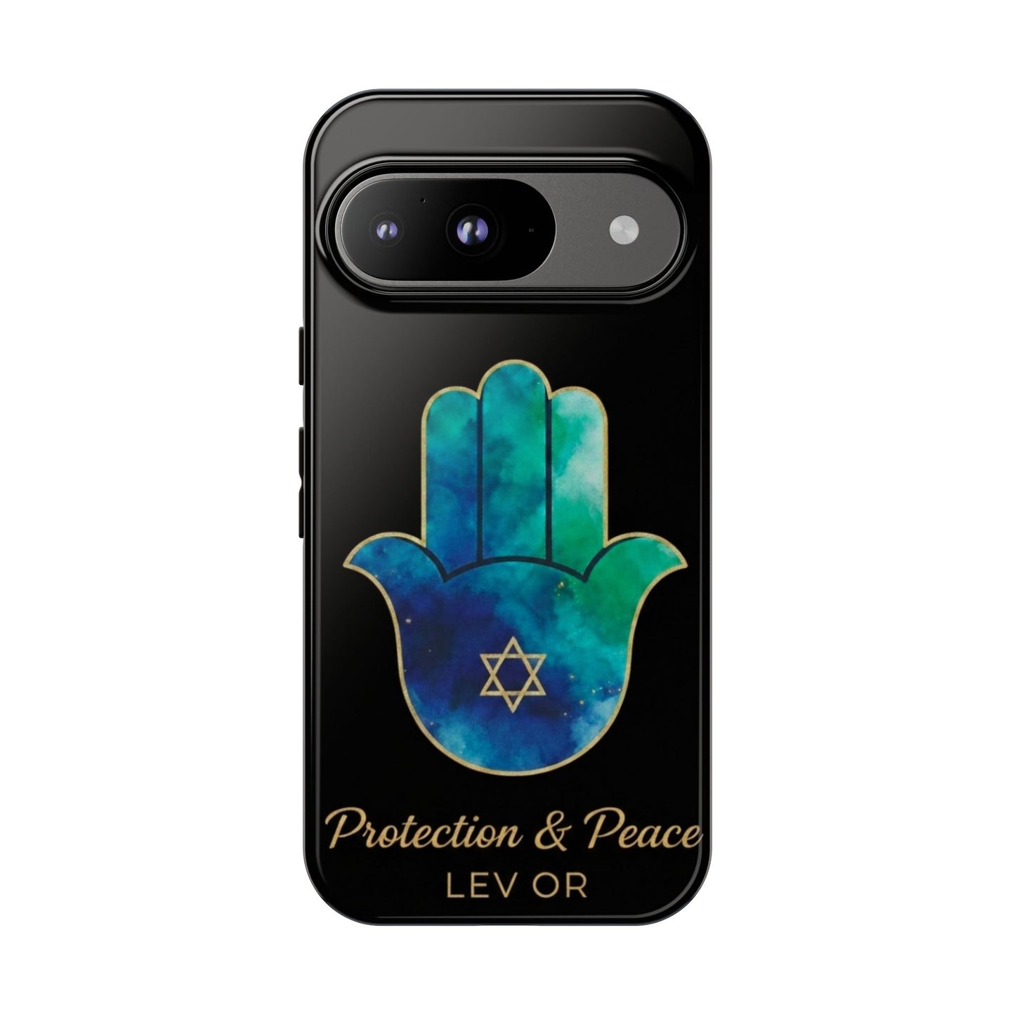 Protection and Peace Premium Black Edition Phone Case