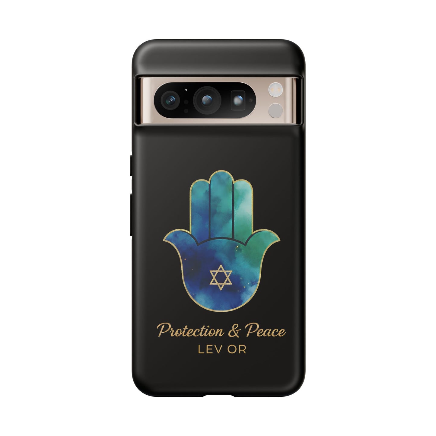 The Guardian Collection.Protection and Peace Premium Black Edition Phone Case