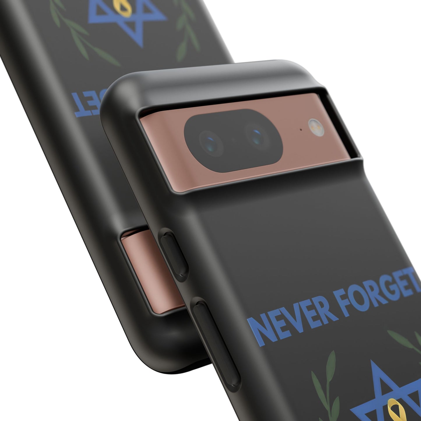 Never Forget, Never Again Collection. Black Edition Phone Case