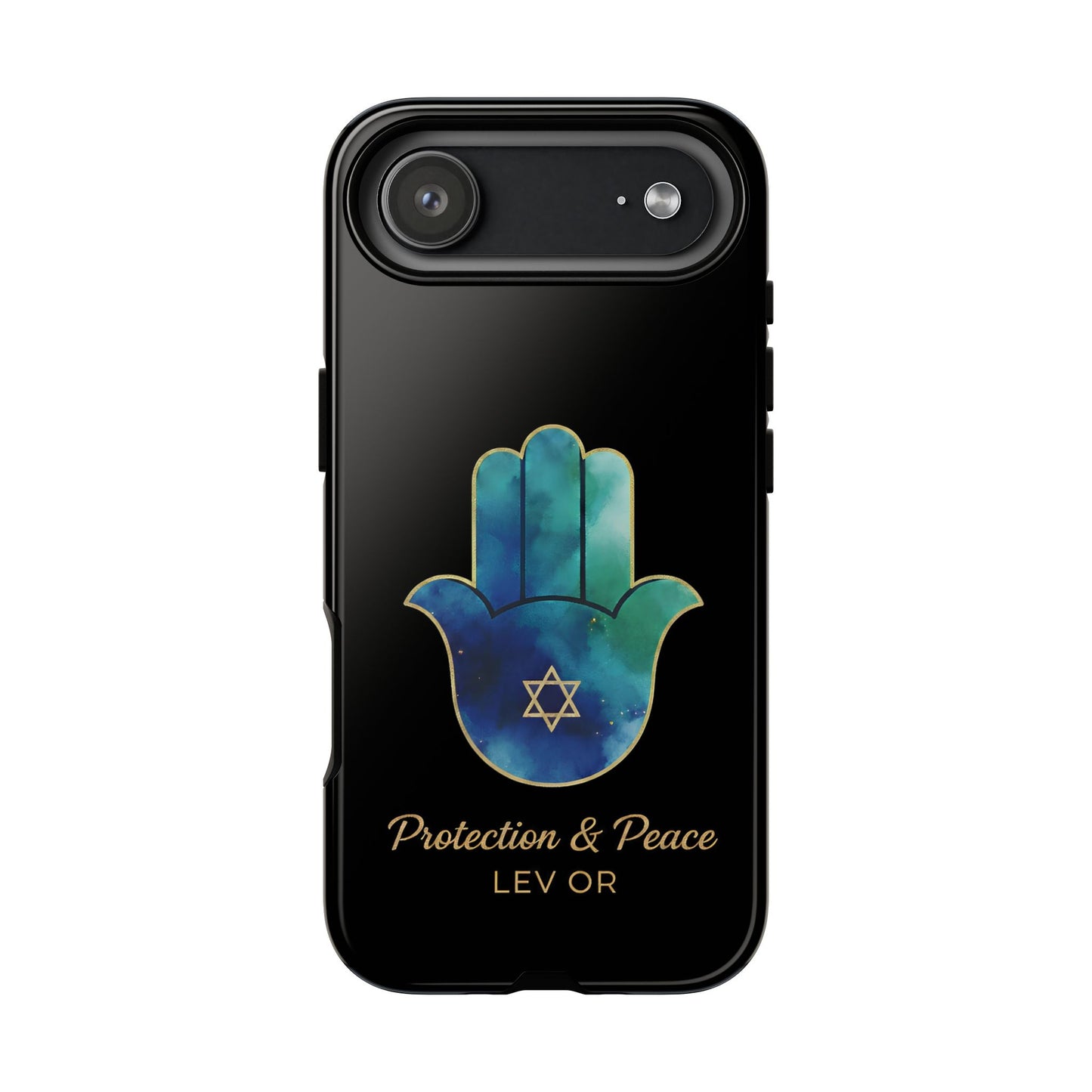 The Guardian Collection.Protection and Peace Premium Black Edition Phone Case