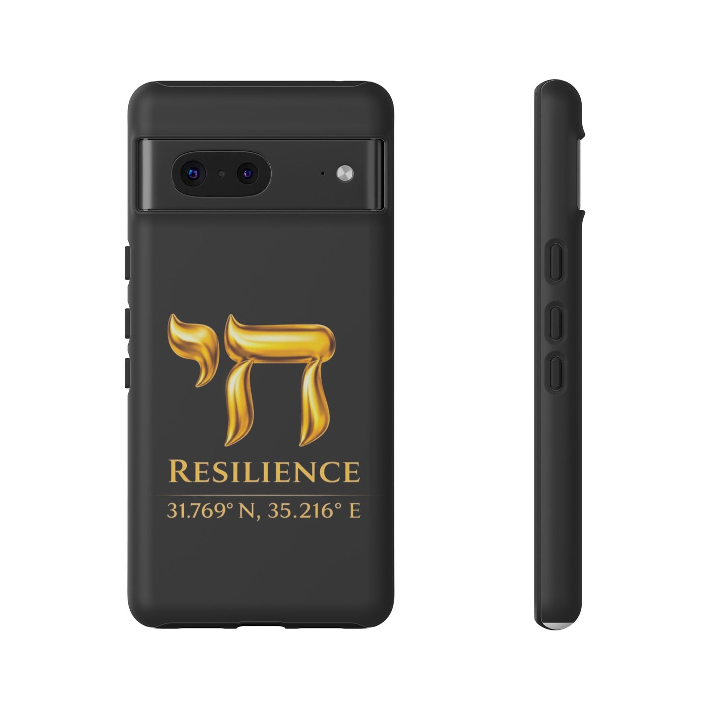 The Resilience Collection.Phone Case. Premium Black Edition. Protect with Purpose