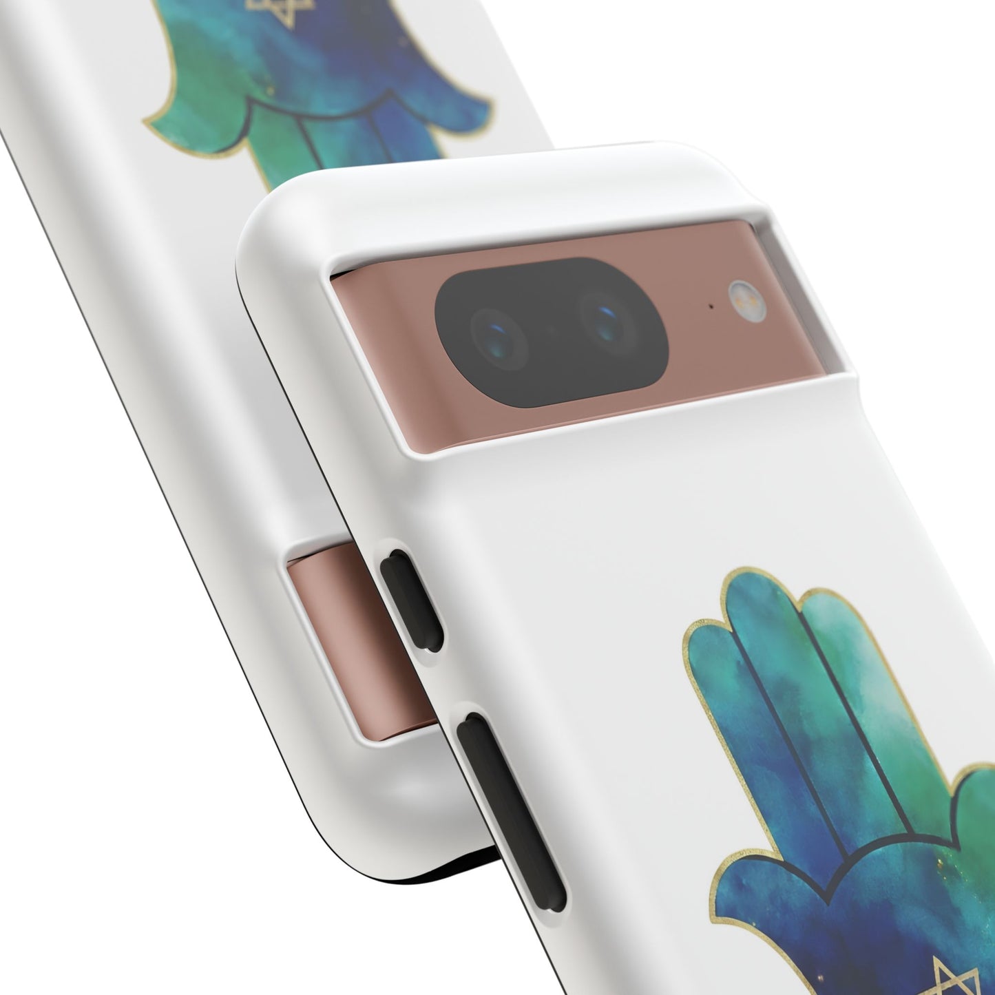 The Guardian Collection. Pristine White Phone Case. Protection Meets Peace.