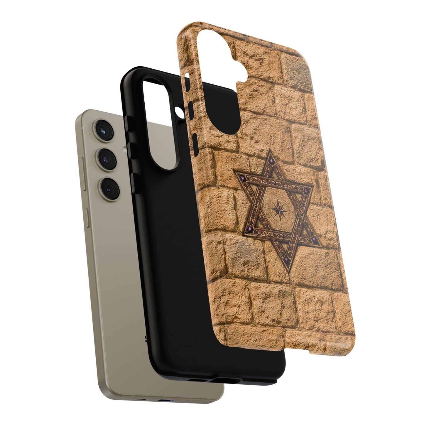 Heart of David™ Jerusalem Stone Phone Case