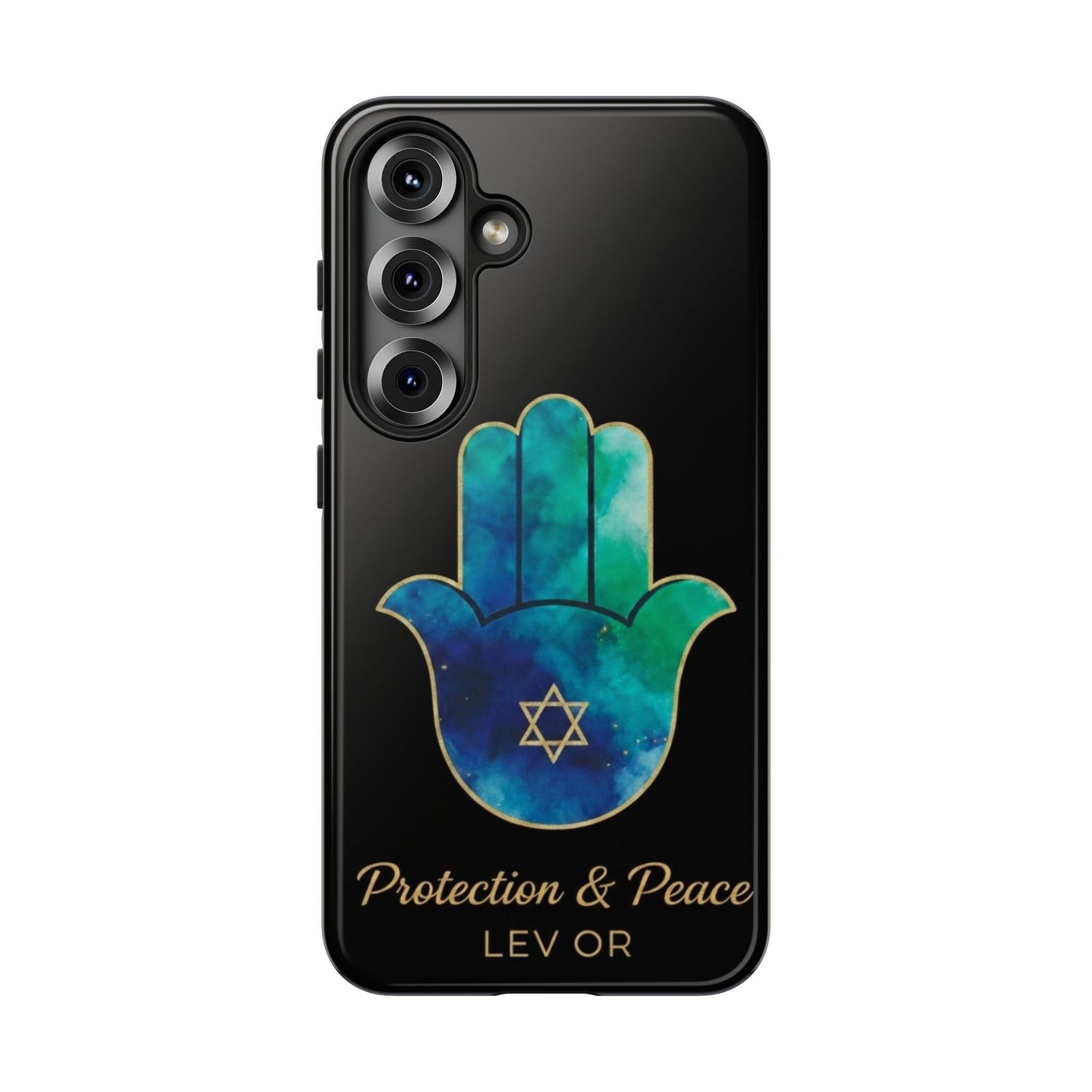 Protection and Peace Premium Black Edition Phone Case