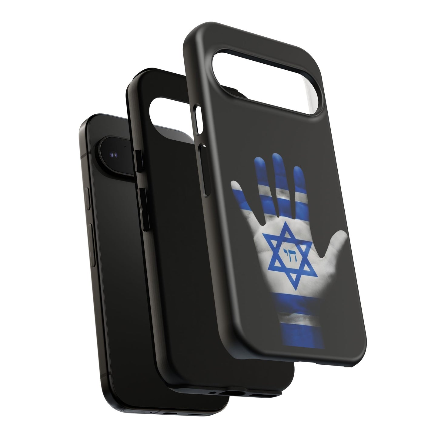 Am Yisrael Chai Phone Case – Premium Black Edition