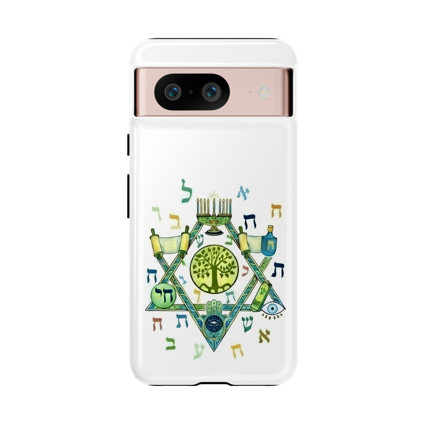 The Covenant Collection. A Legacy in Light. Pristine White Phone Case