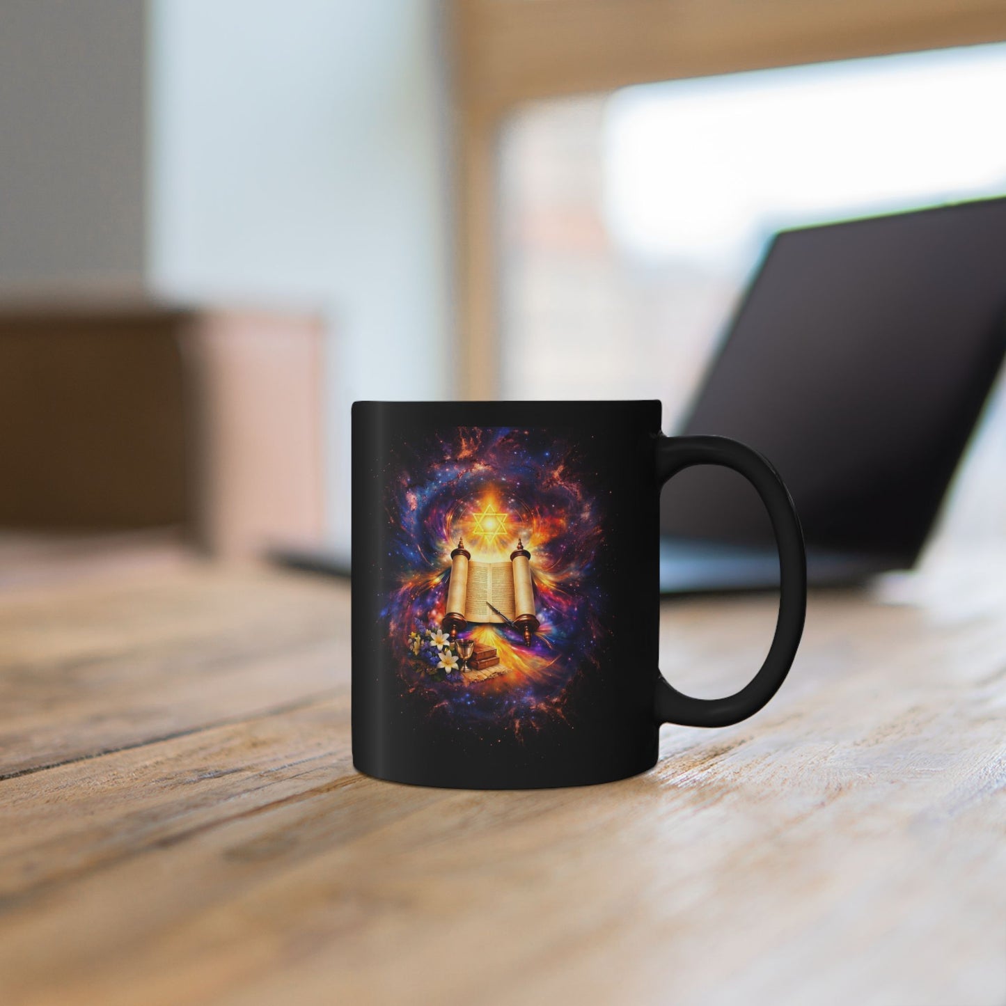 The Celestial Vessel. Midnight Onyx Mug