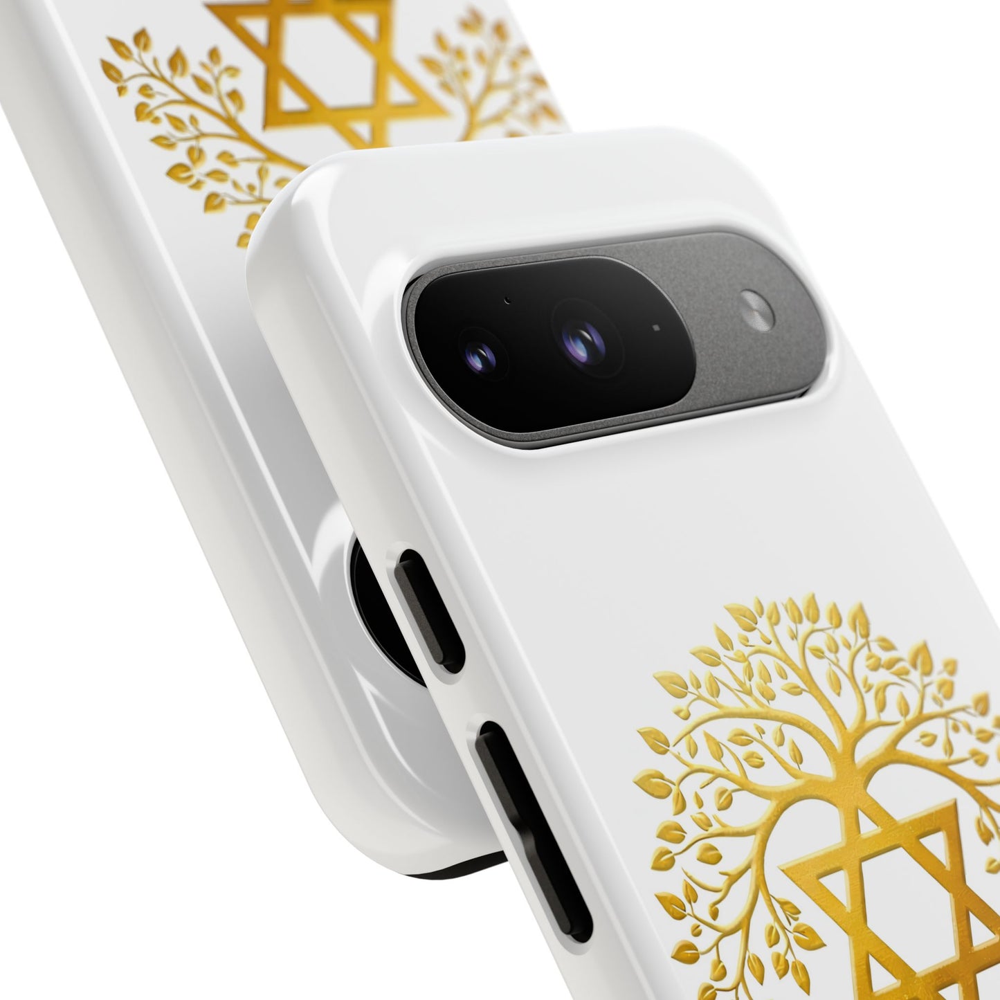 The Irma Collection: Carry Your Roots. Protect What Matters. Pristine White Phone Case