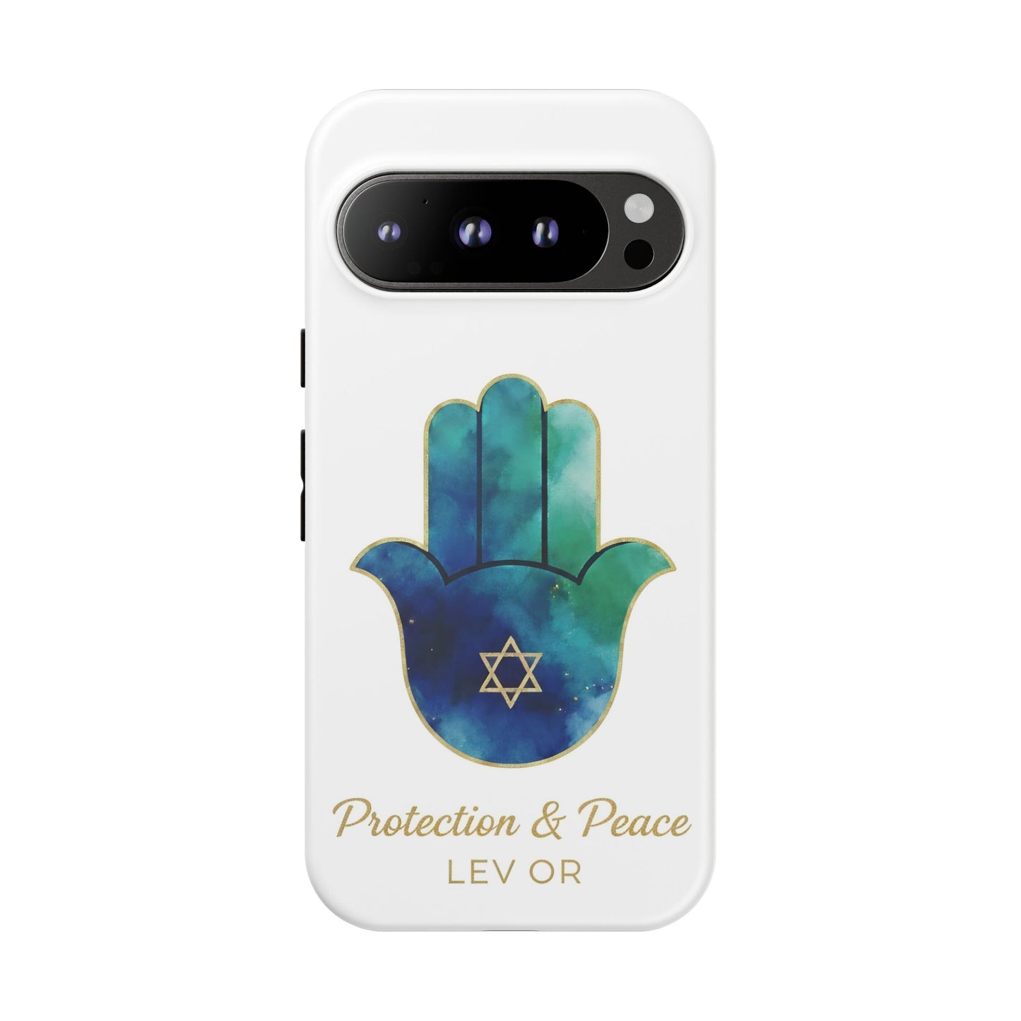 The Guardian Collection. Pristine White Phone Case. Protection Meets Peace.
