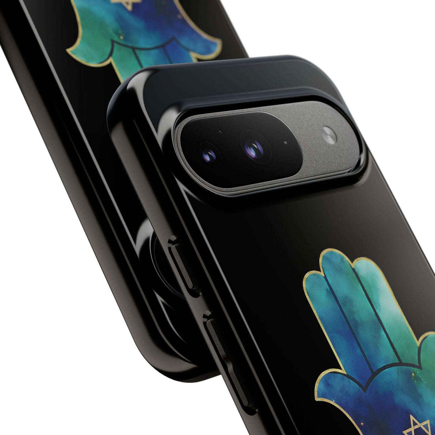 The Guardian Collection.Protection and Peace Premium Black Edition Phone Case