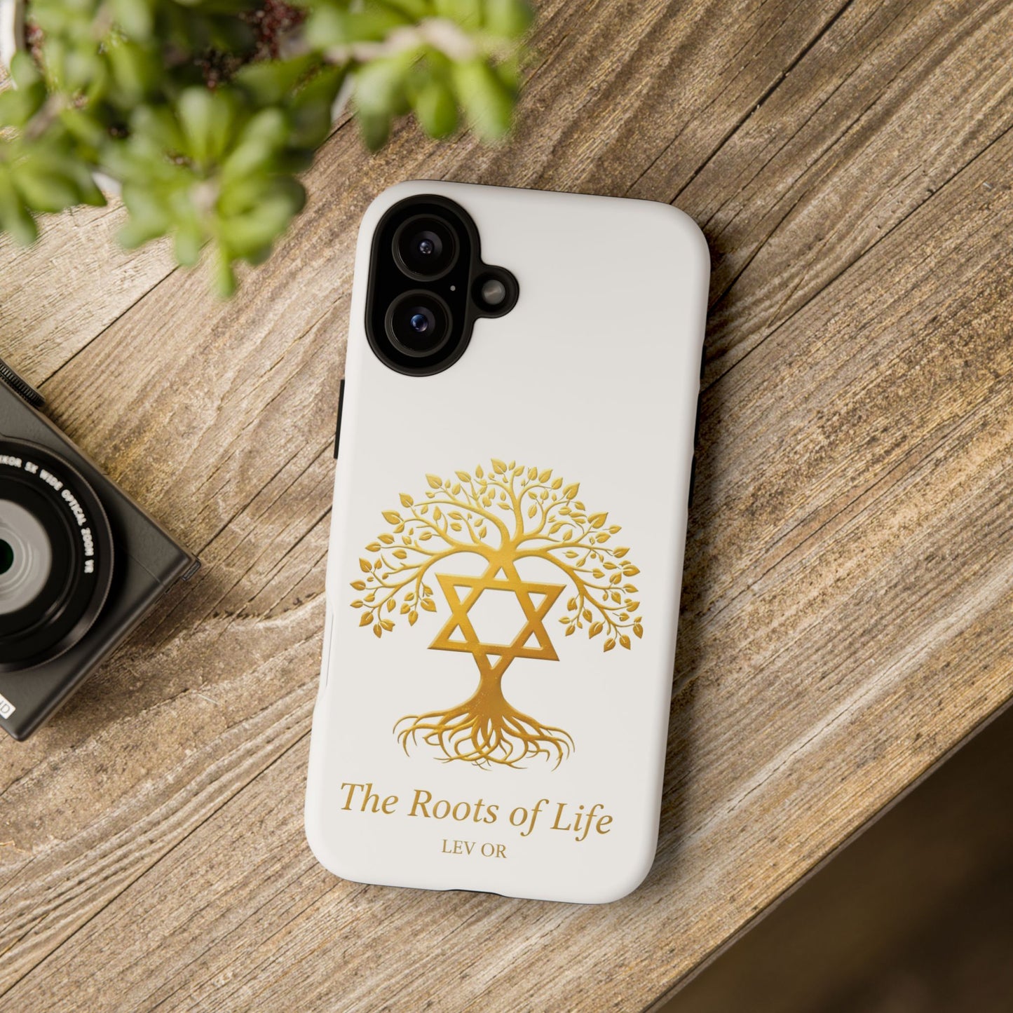 The Irma Collection: Carry Your Roots. Protect What Matters. Pristine White Phone Case
