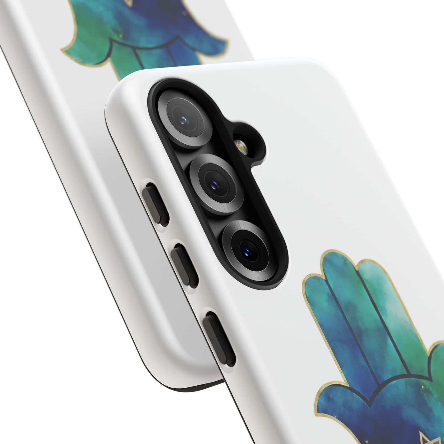 The Guardian Collection. Pristine White Phone Case. Protection Meets Peace.