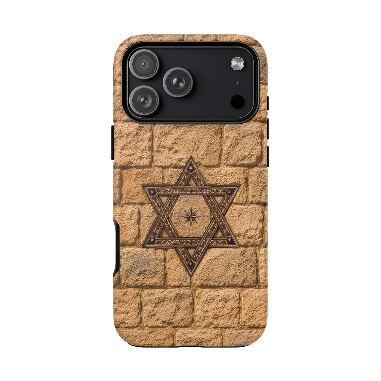 Heart of David™ Jerusalem Stone Phone Case