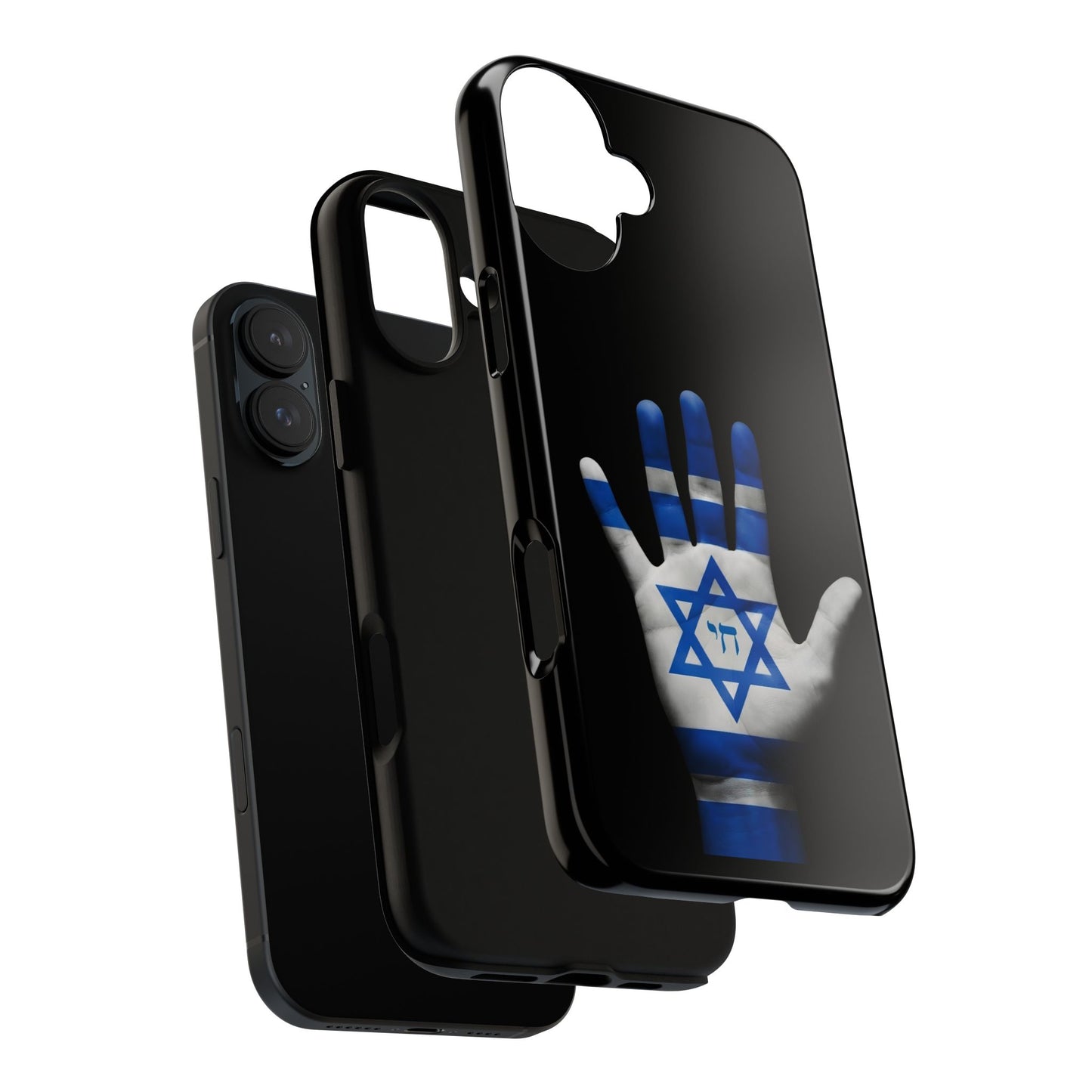 Am Yisrael Chai Phone Case – Premium Black Edition