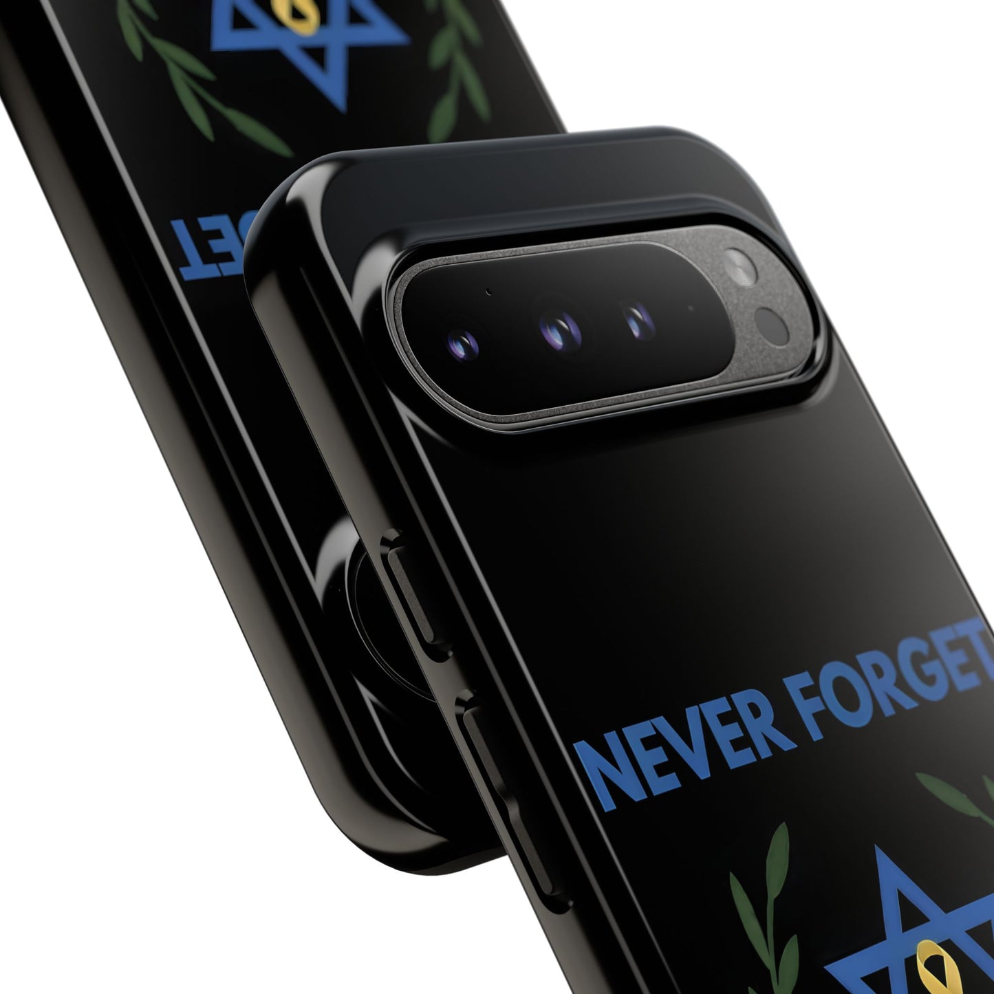 Never Forget, Never Again Collection. Black Edition Phone Case