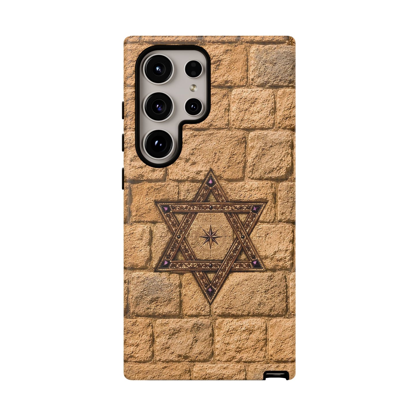 Heart of David™ Jerusalem Stone Phone Case