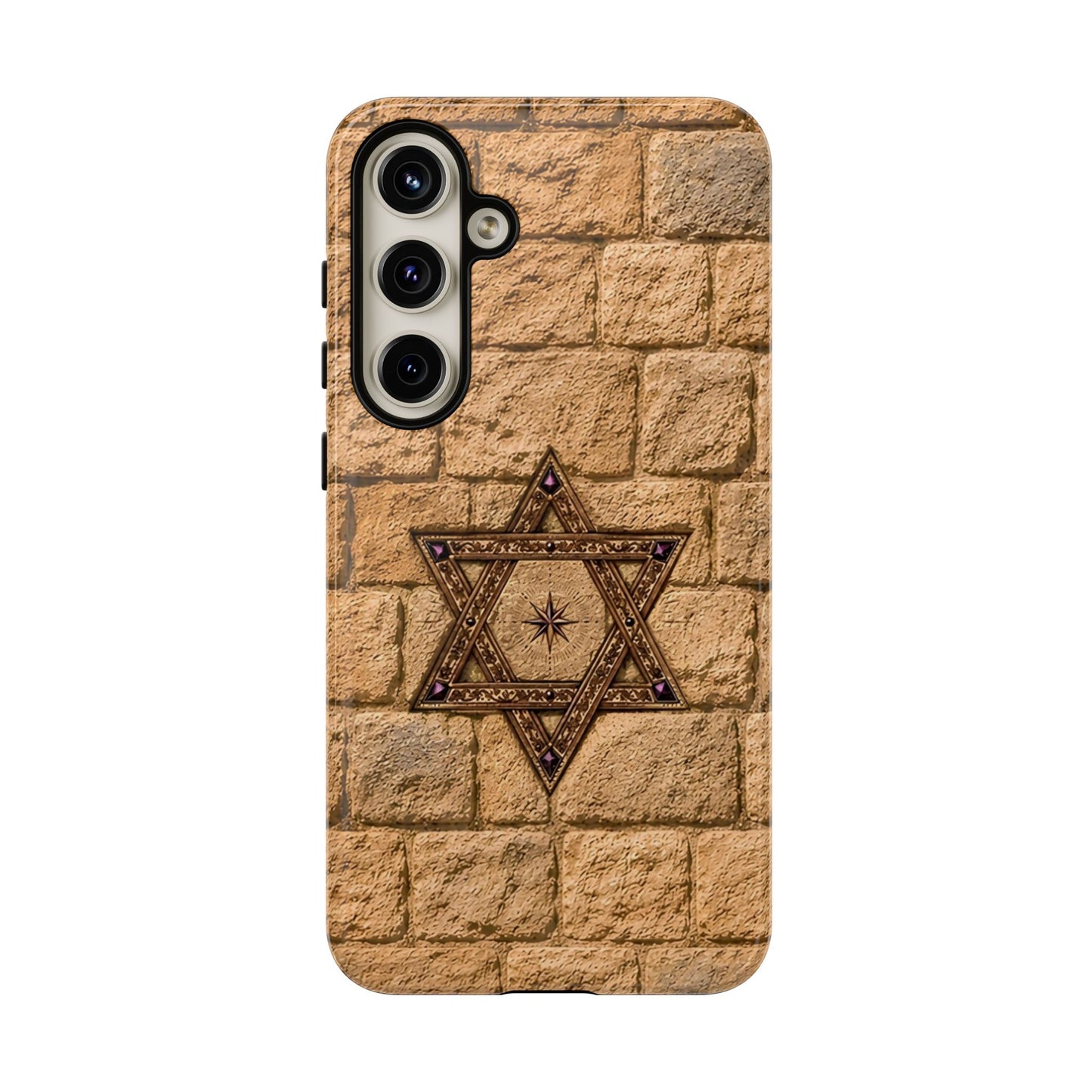 Heart of David™ Jerusalem Stone Phone Case