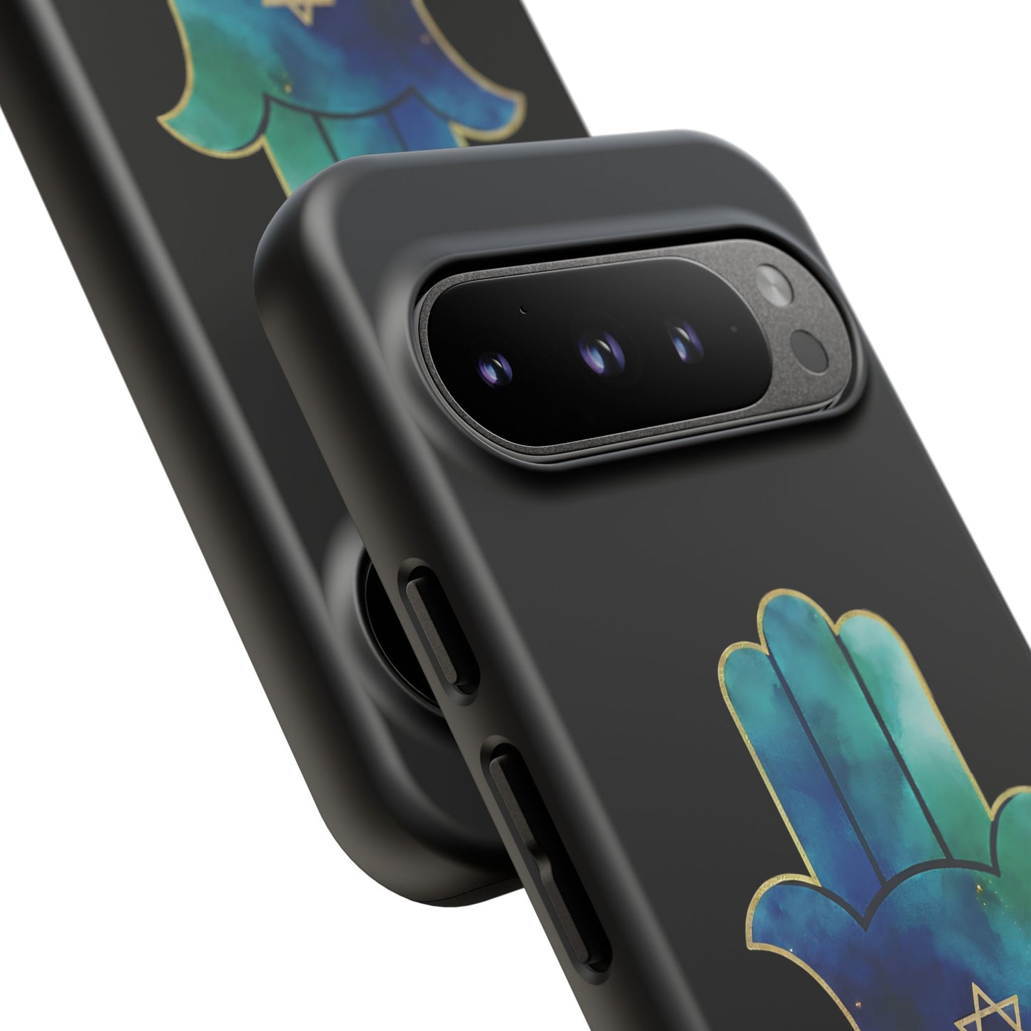 The Guardian Collection.Protection and Peace Premium Black Edition Phone Case