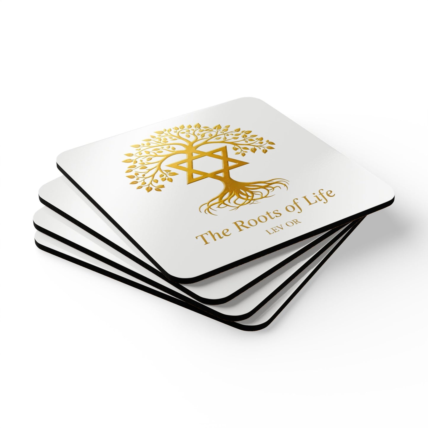 The Irma Collection: Pristine White Coasters
