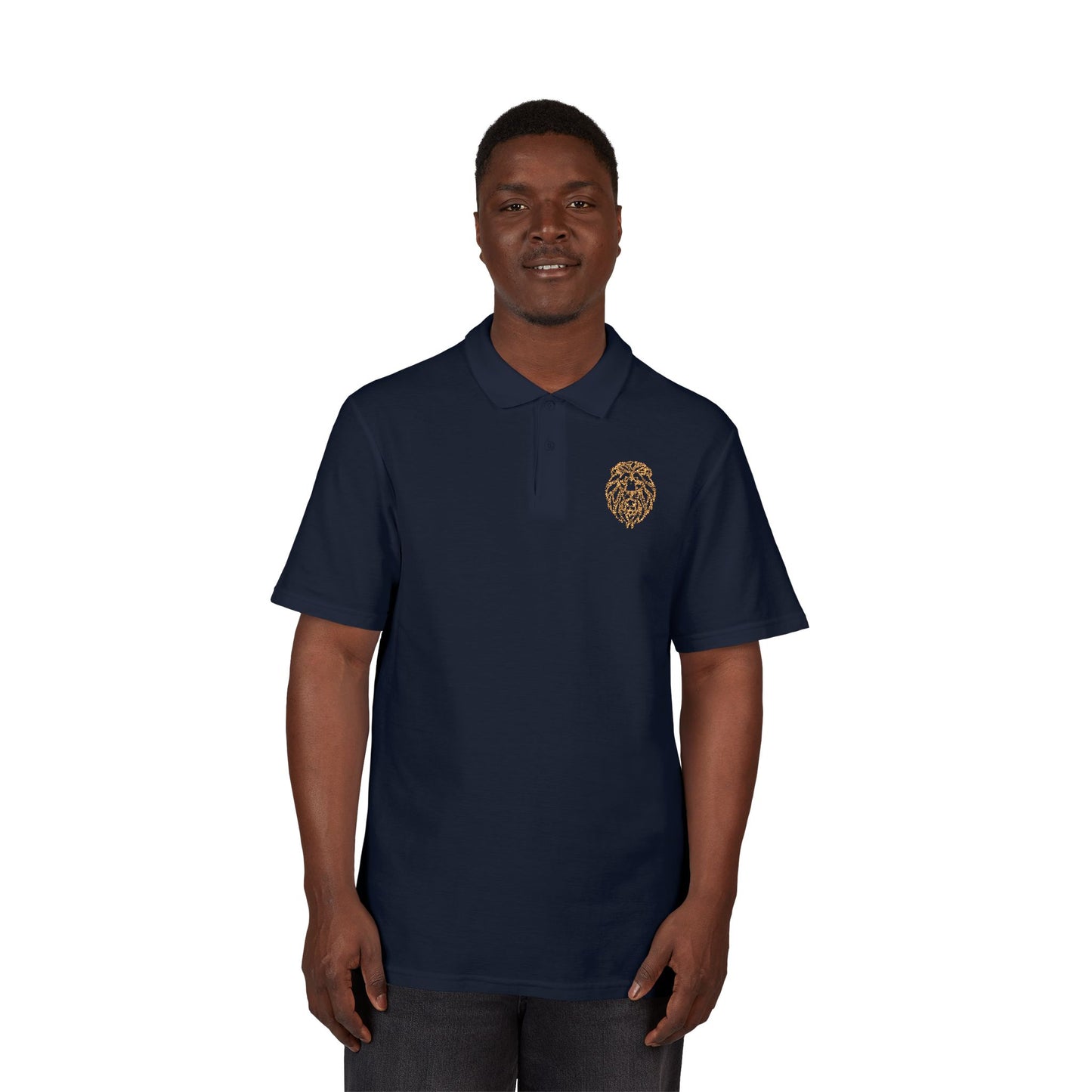 Lion of Lev™ Premium Embroidered Polo