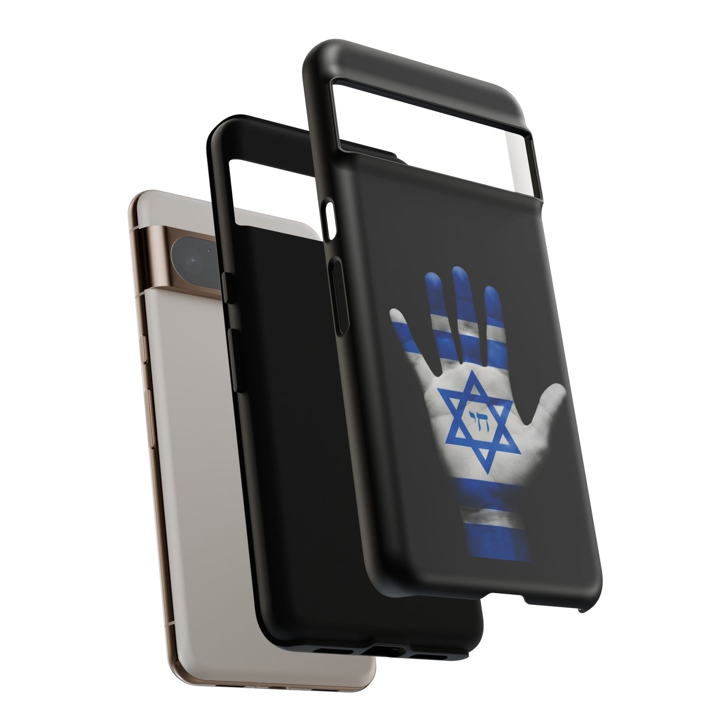 Am Yisrael Chai Phone Case – Premium Black Edition