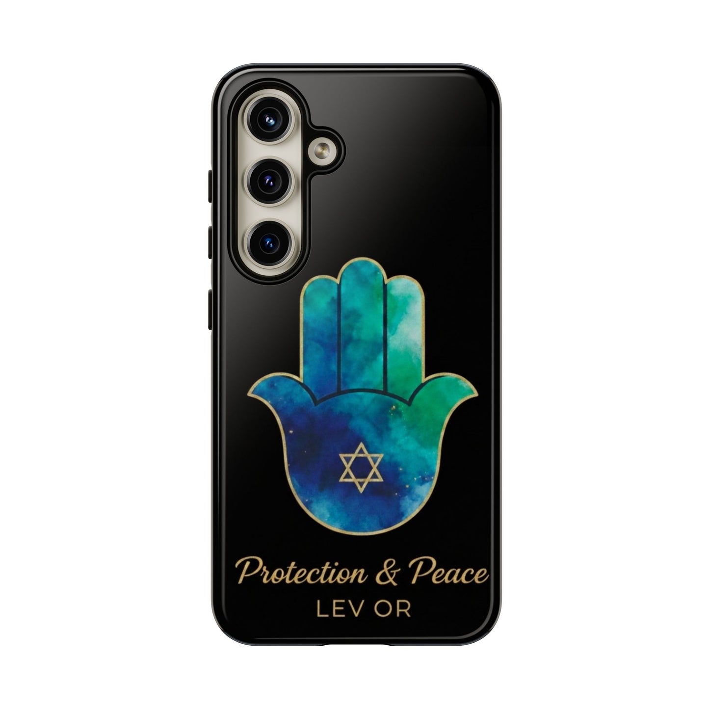 Protection and Peace Premium Black Edition Phone Case