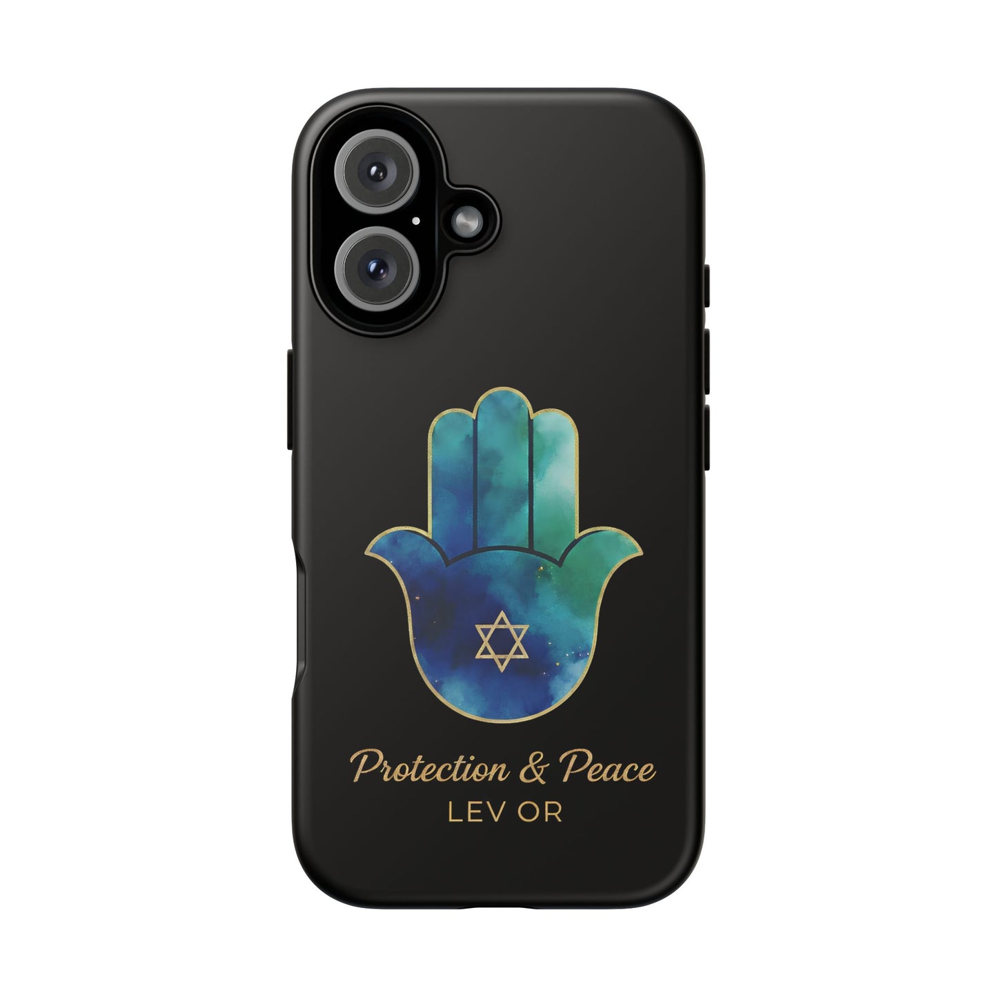 The Guardian Collection.Protection and Peace Premium Black Edition Phone Case