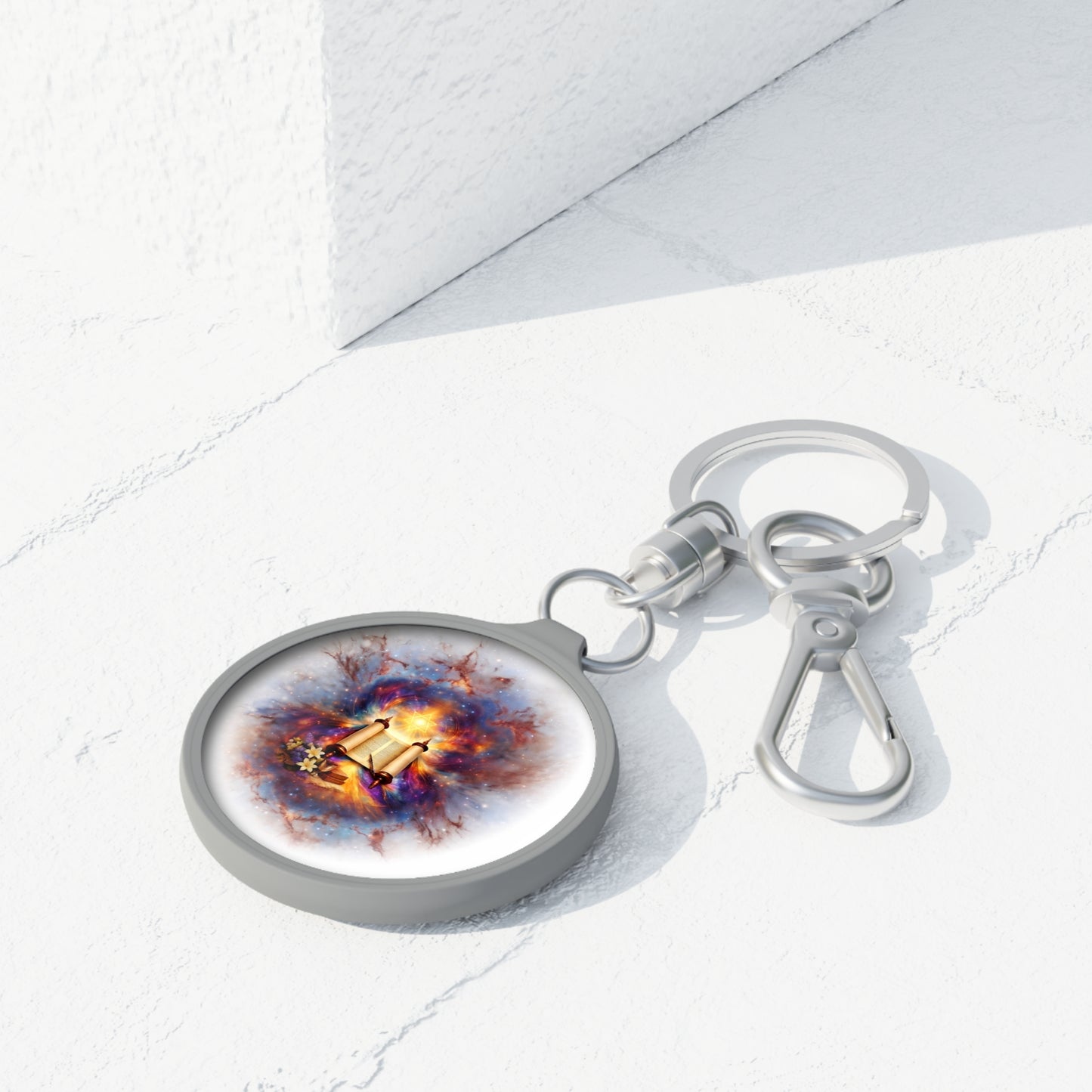 The Celestial Keyring Pristine White
