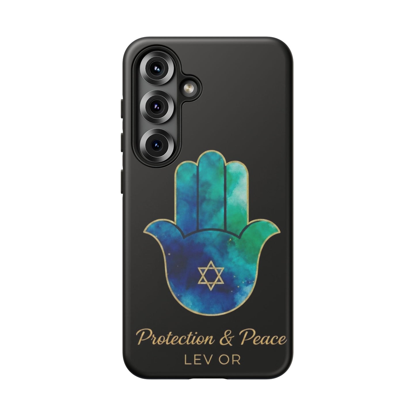 Protection and Peace Premium Black Edition Phone Case