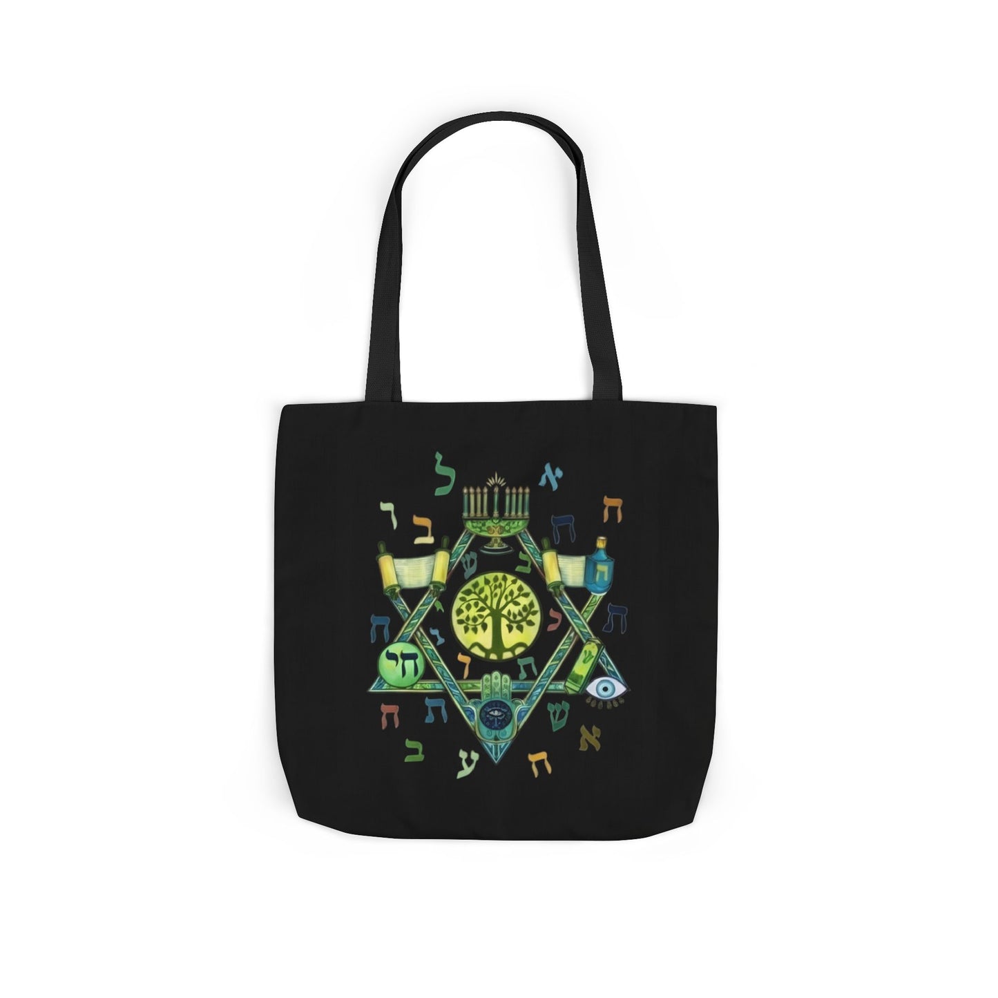 The Covenant Collection: Midnight Black Tote Bag