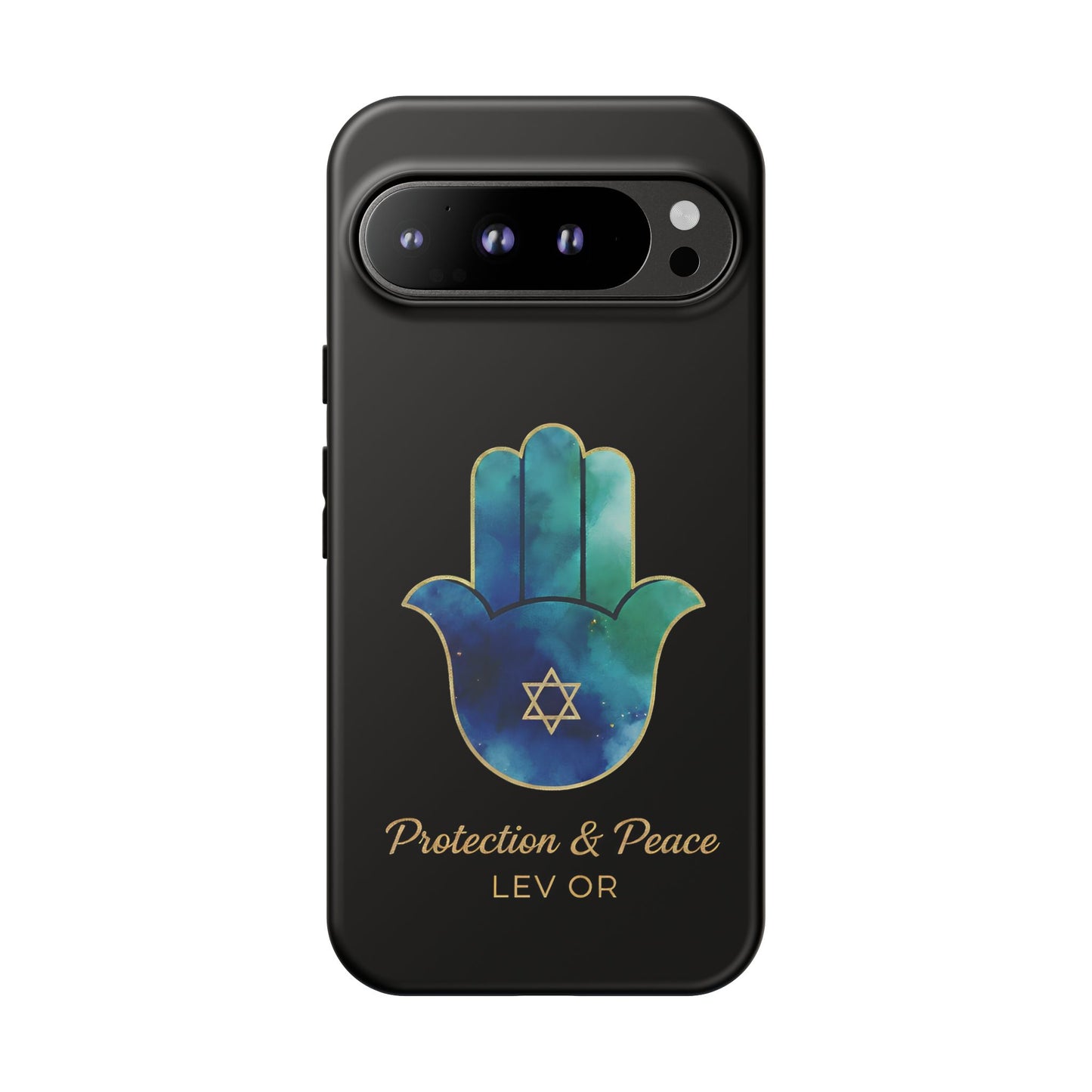 The Guardian Collection.Protection and Peace Premium Black Edition Phone Case
