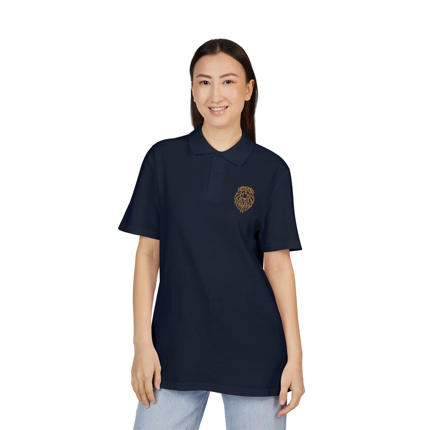 Lion of Lev™ Premium Embroidered Polo