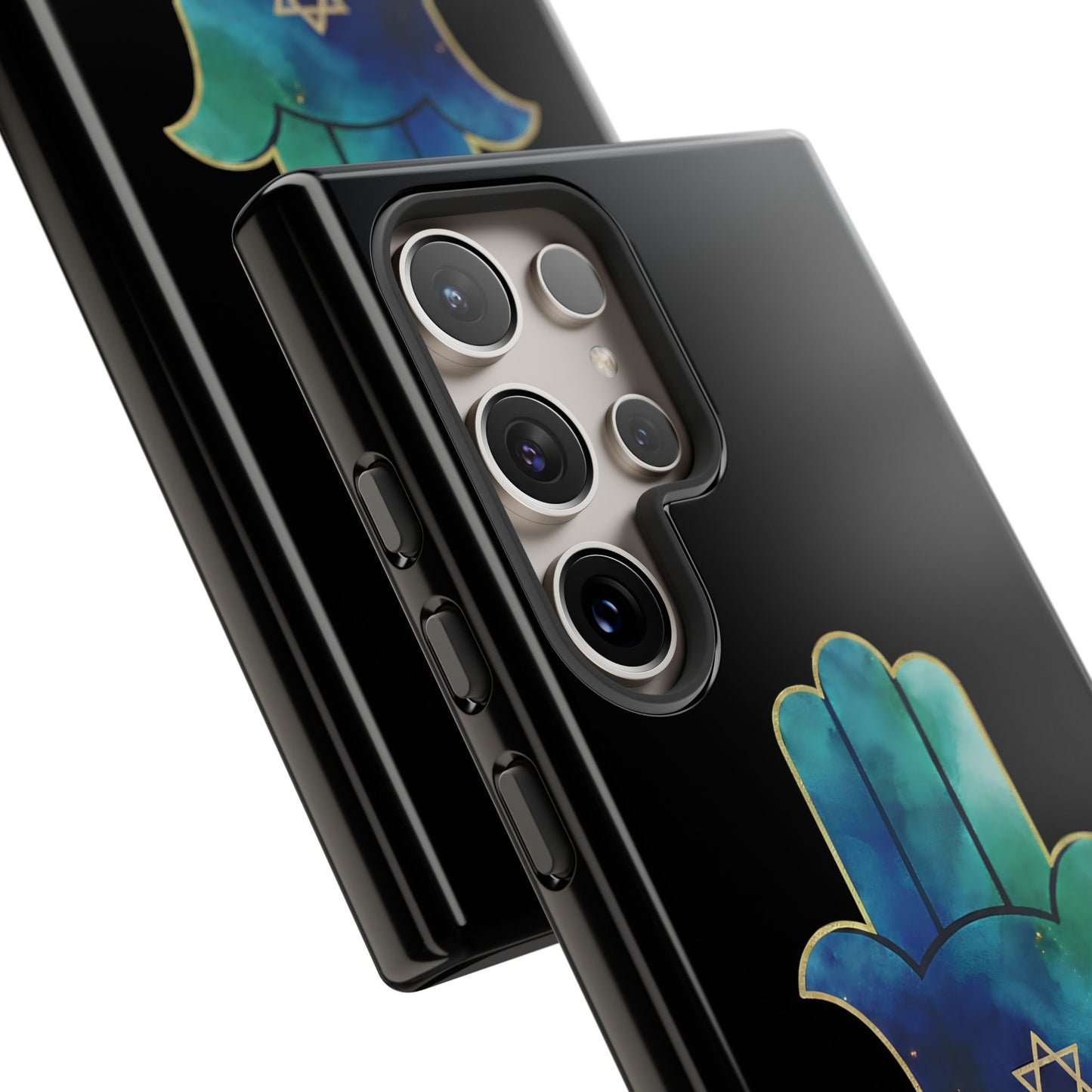 The Guardian Collection.Protection and Peace Premium Black Edition Phone Case