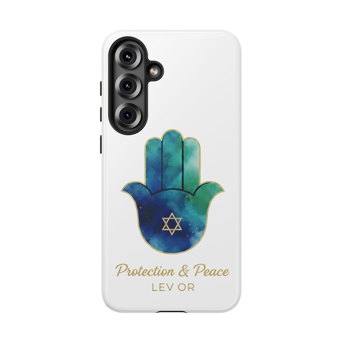 The Guardian Collection. Pristine White Phone Case. Protection Meets Peace.