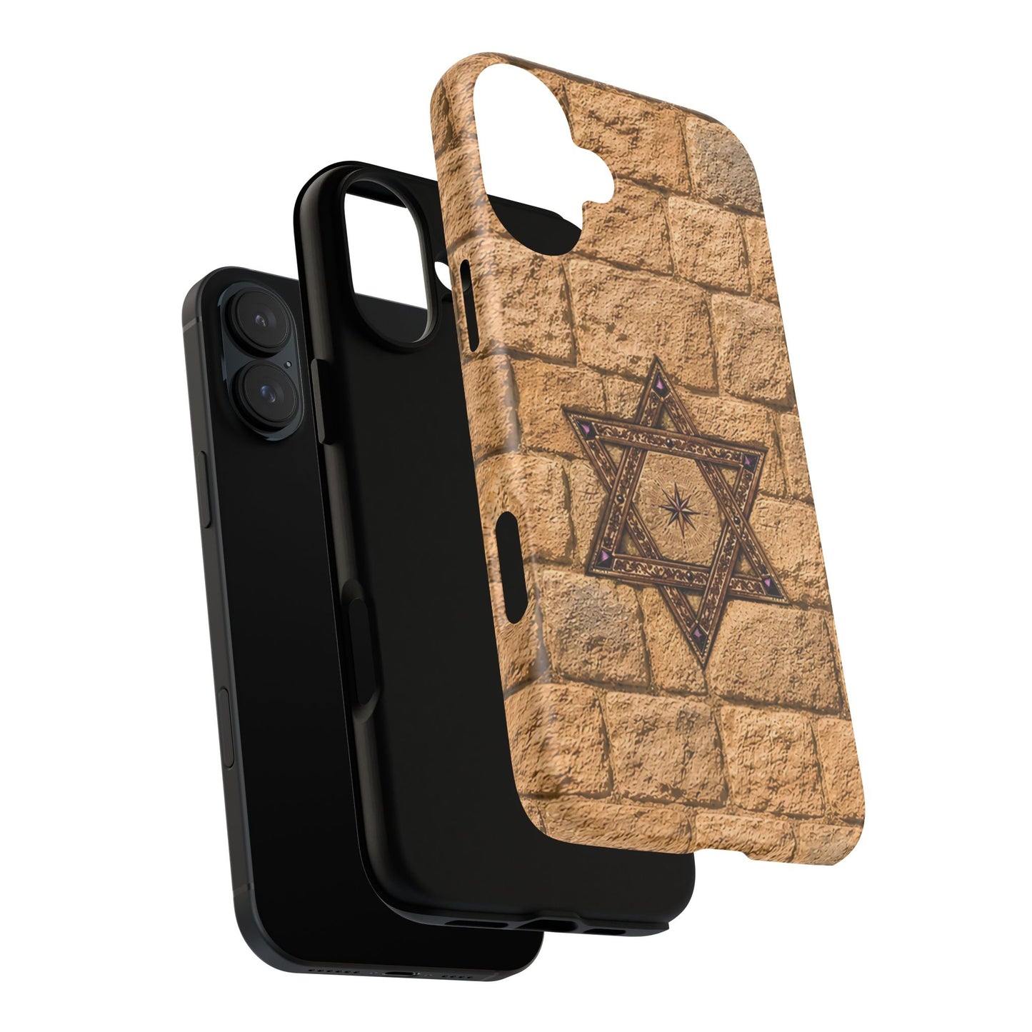 Heart of David™ Jerusalem Stone Phone Case