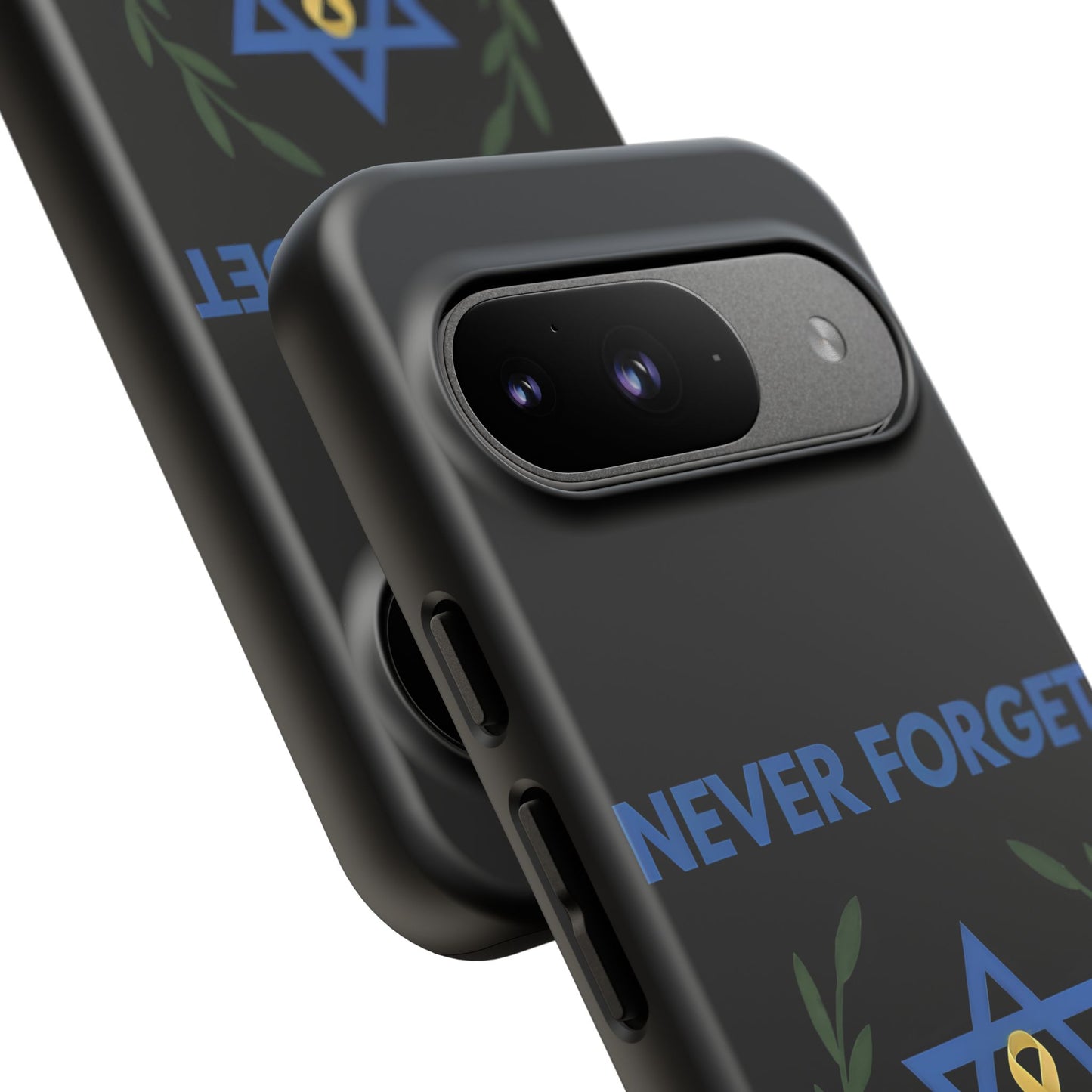 Never Forget, Never Again Collection. Black Edition Phone Case