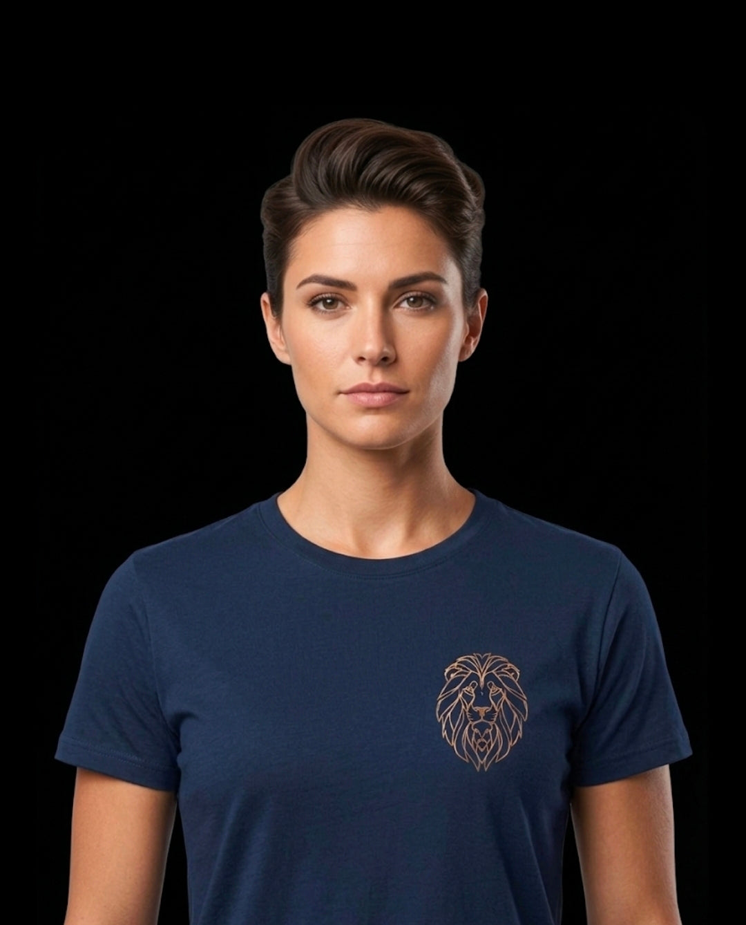 Lion of Lev™ Embroidered T-Shirt