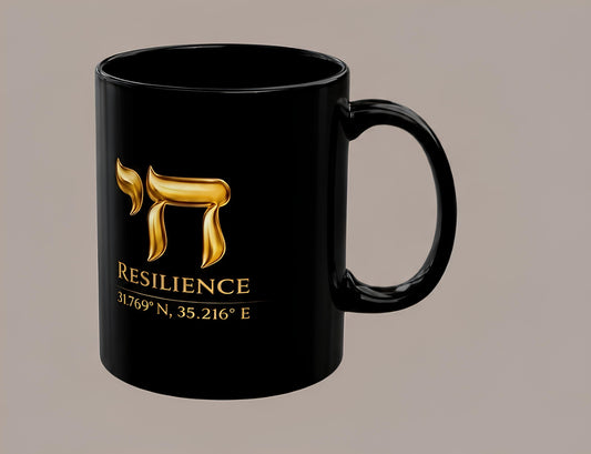 Resilience. Black Edition Mug