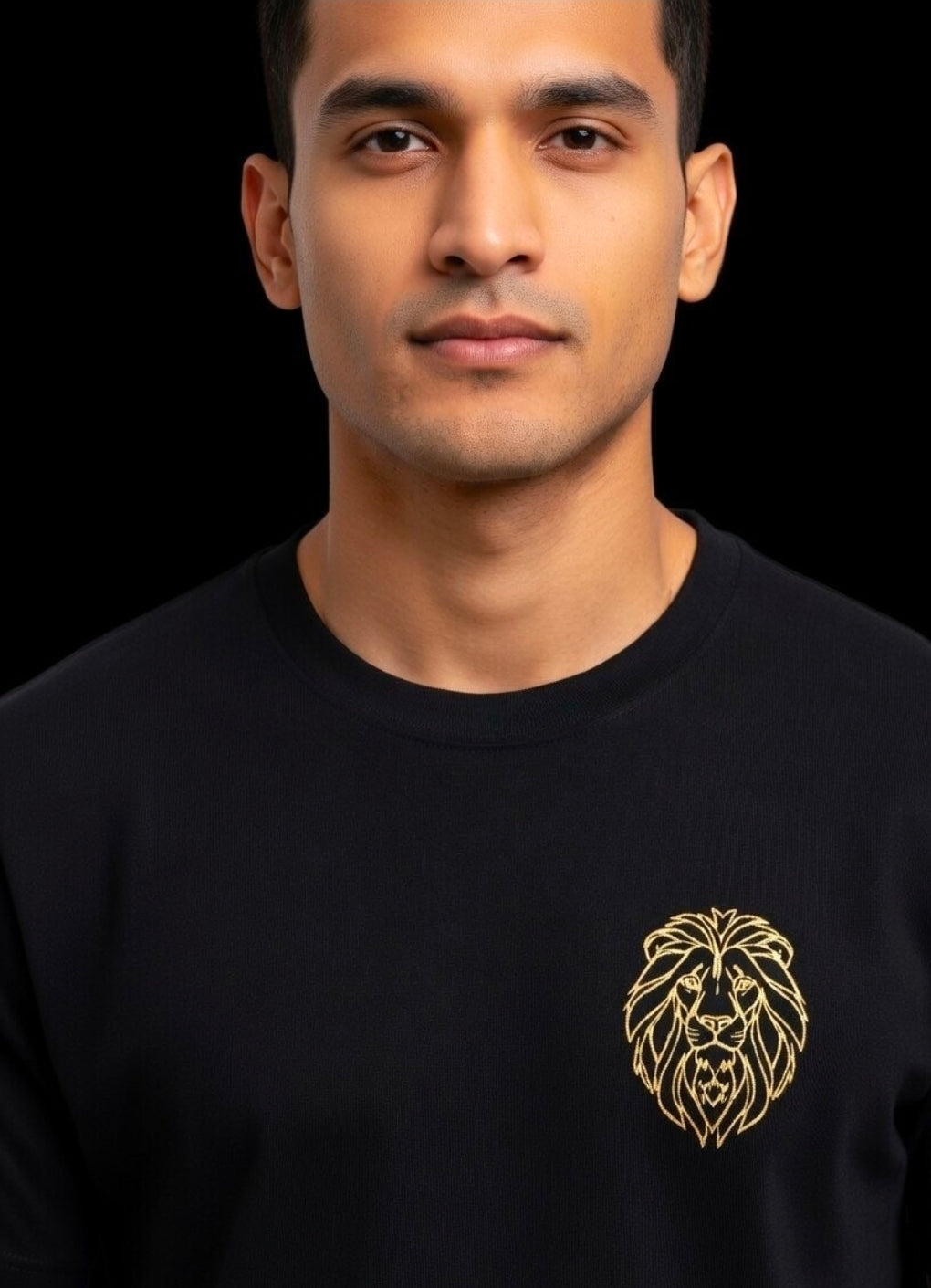 Lion of Lev™ Embroidered T-Shirt