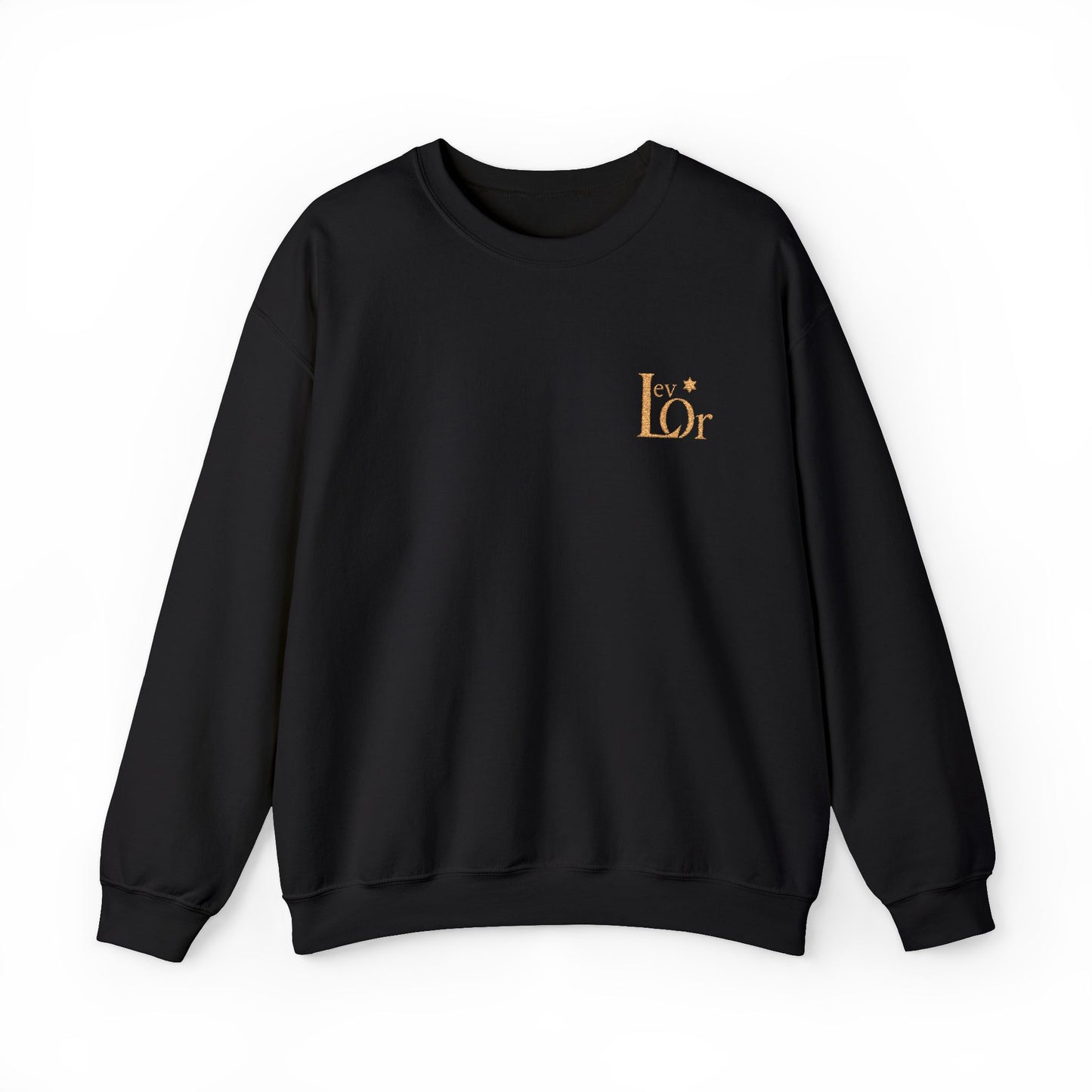 Lev Or Signature Crewneck; Heart of Light Collection